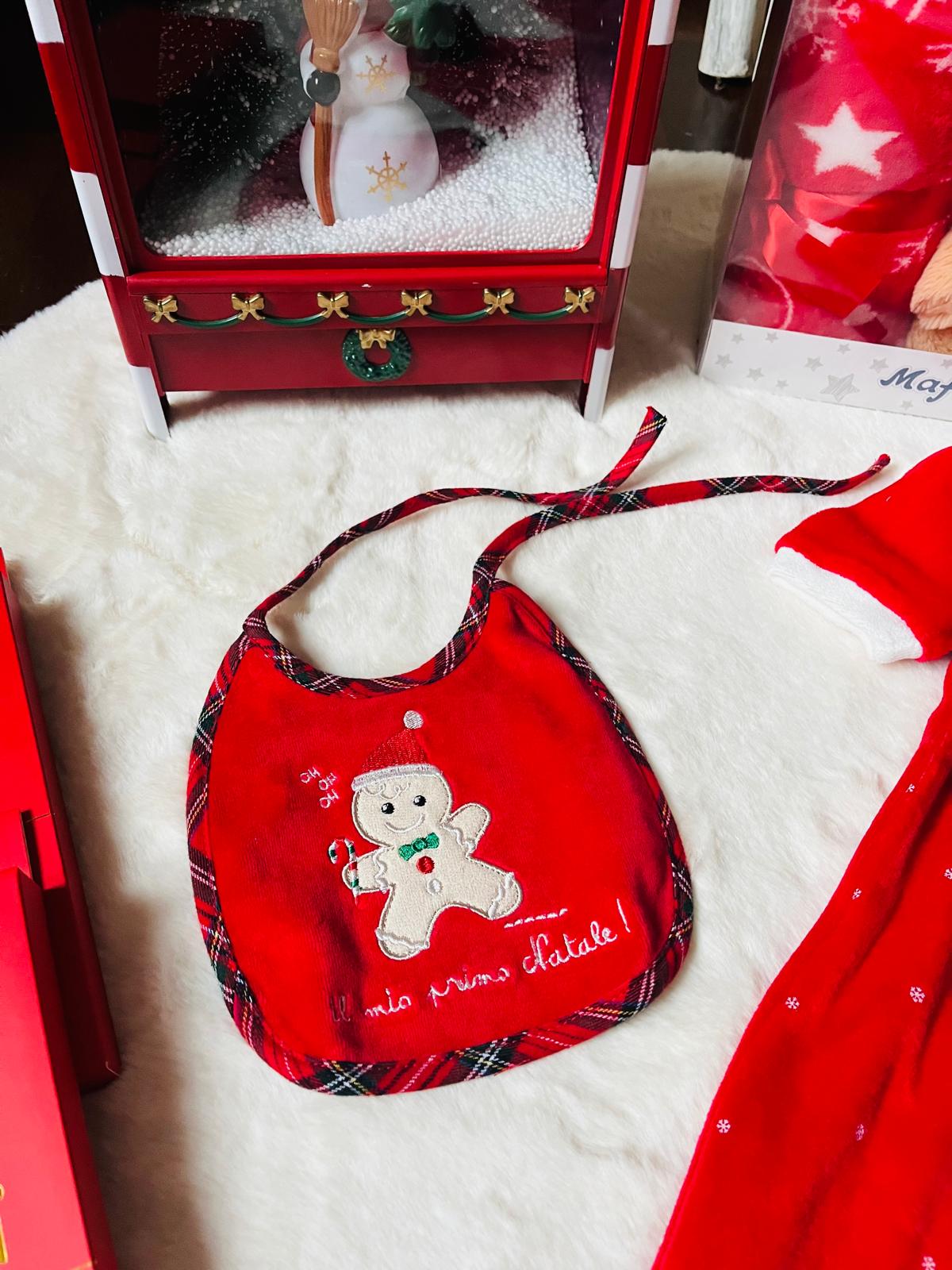 Bavaglino Natalizio “Il mio primo Natale”