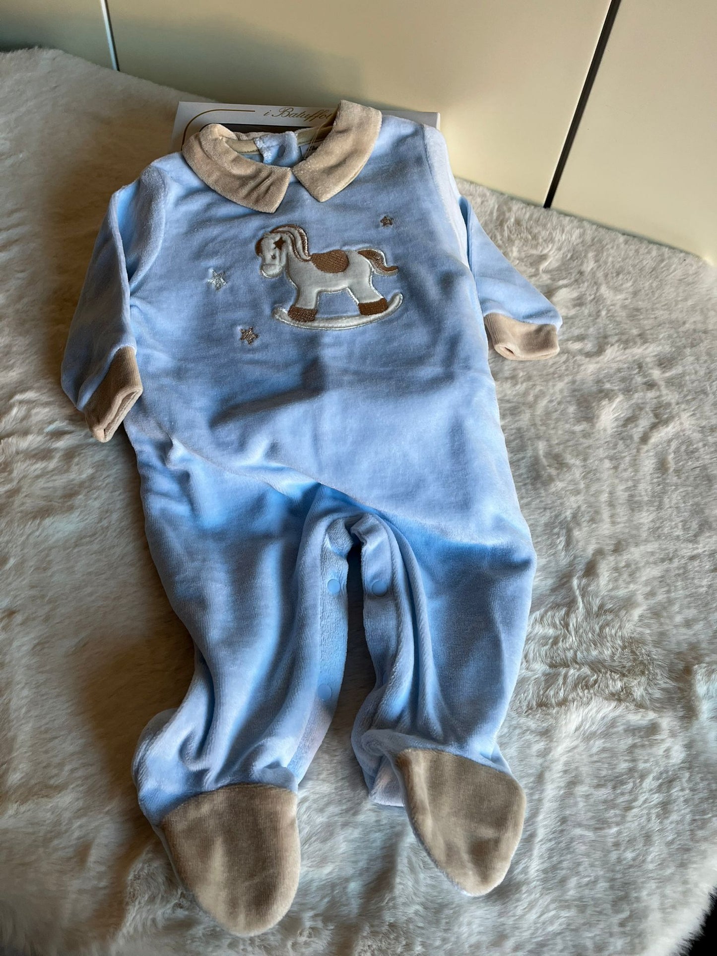 Tutina Ciniglia Azzurro