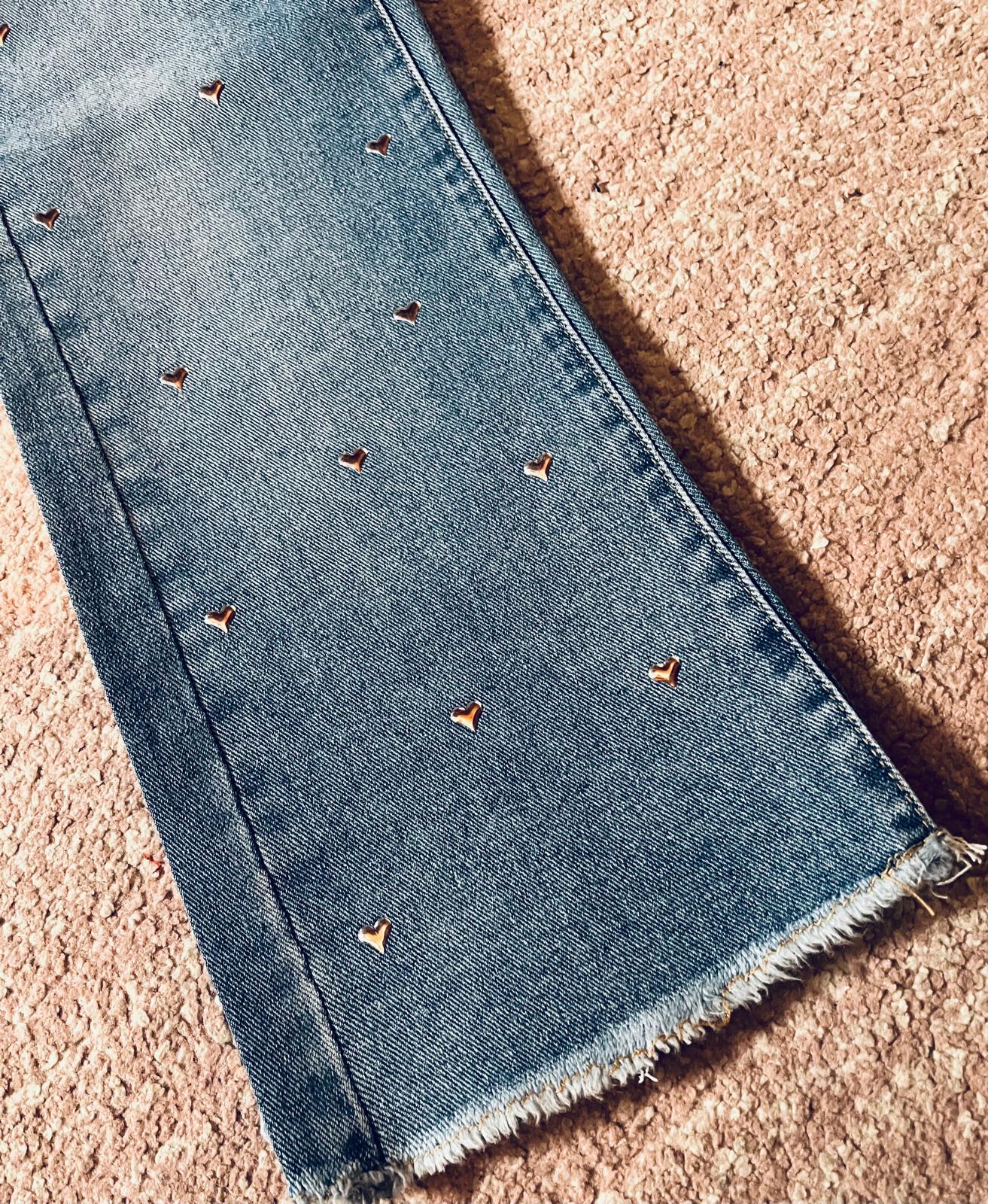 Jeans cuoricini