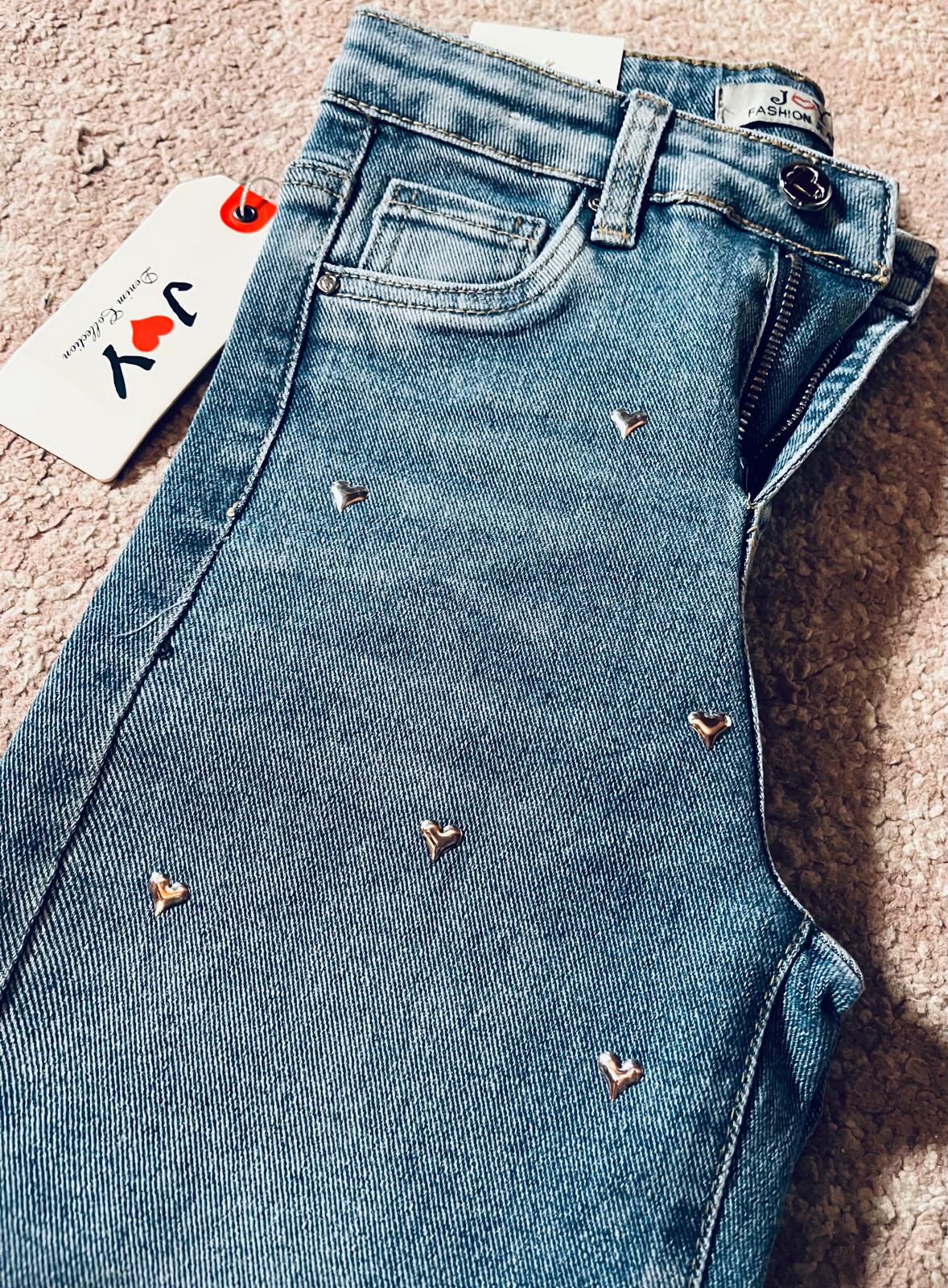 Jeans cuoricini