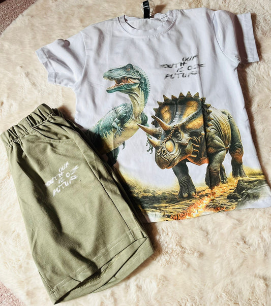 Completo due pezzi Dinosauri